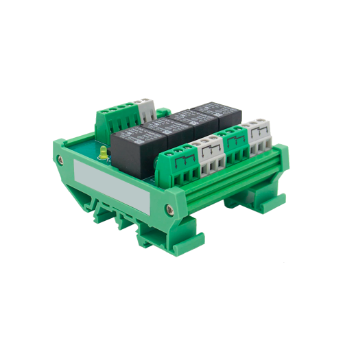Rel�modul 4CH 12V til DIN-skinne
