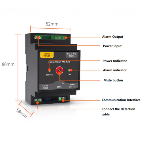 Rel til  vandsensorkabel