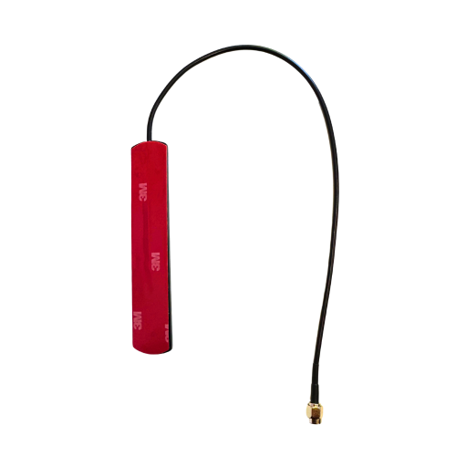 GSM antenne med tape 3dBi SMA m/30cm kabel