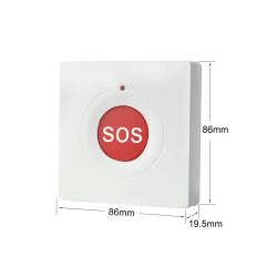 SOS Knap m/snor (BLE 5.0)