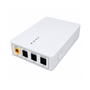 Mini DC UPS 9V/12V � 7800mAh / 27W � Hvid
