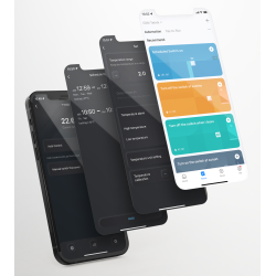 WiFi stikkontakt TY130 m/ temperaturfler