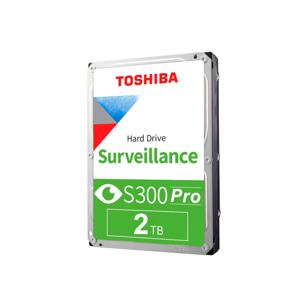 Toshiba S300 Surveillance - 2TB - Harddisk - 3.5"