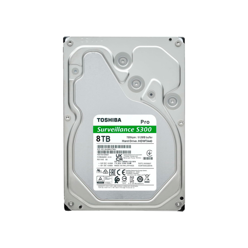 Toshiba S300 Surveillance - 8TB - Harddisk - 3.5"