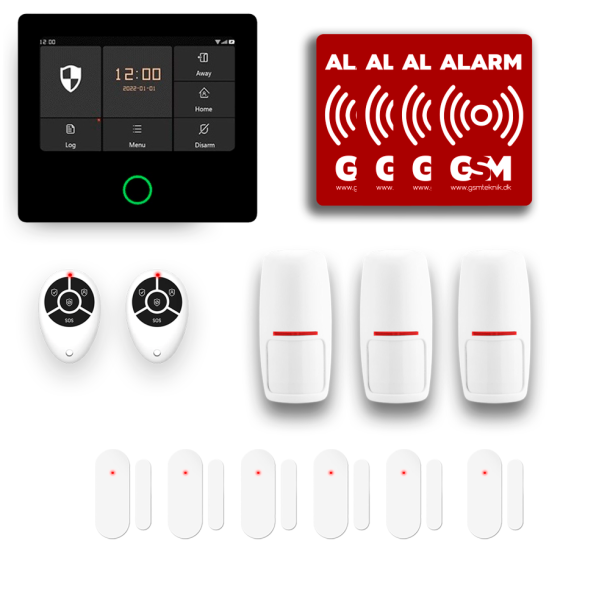 Touch 4G alarmpakke 150m2