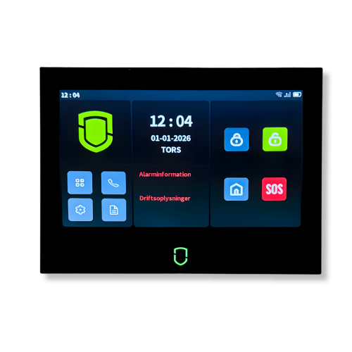 4G Touch alarmpanel