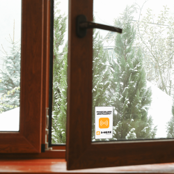 10 stk. Alarmmrker 6x10 cm dobbeltside