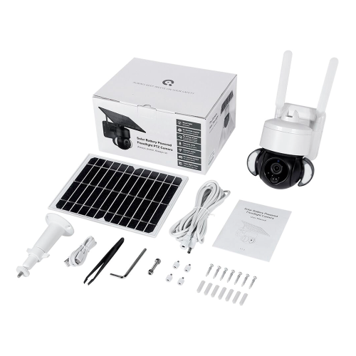 WiFi udend�rs PTZ solcelle-kamera 3MP