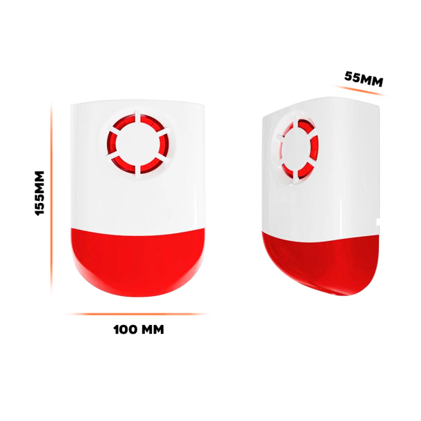 Sirene udendrs 120dB