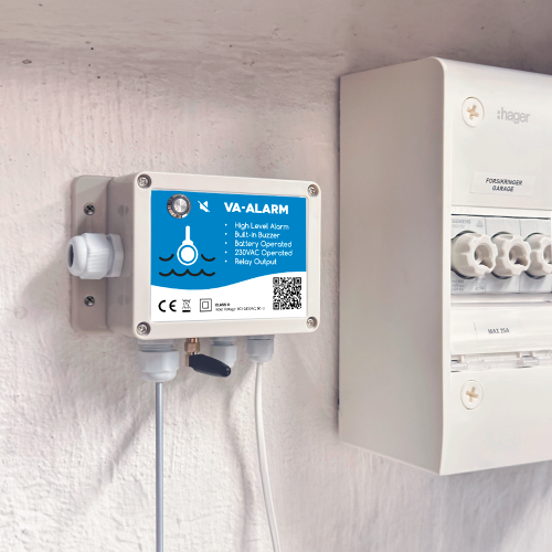 Vandalarm til gulv / VA-Alarm m/batteri