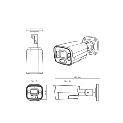 WiFi Bullet Kamera 5MP Udendrs