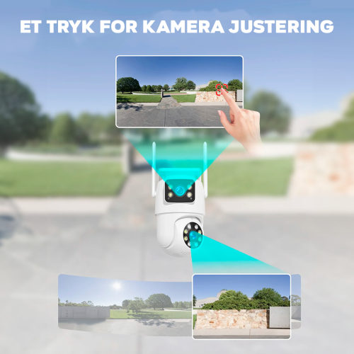 WiFi udend�rs PTZ dreje-Kamera 8MP