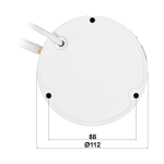 WiFi udend�rs dome-kamera 3MP