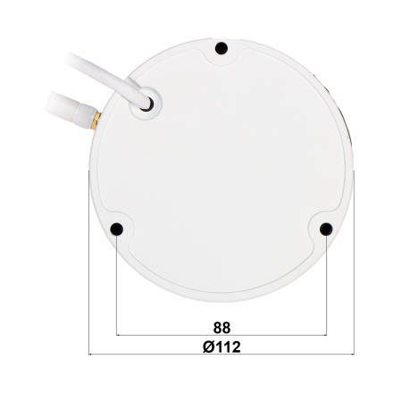 WiFi udend�rs dome-kamera 3MP