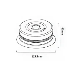 WiFi rgalarm m/ 10 rs batteri