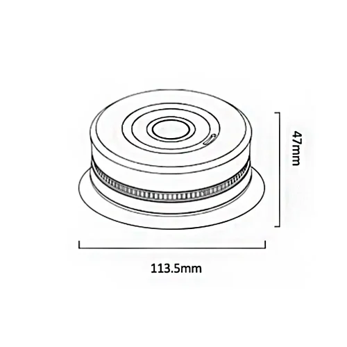 WiFi r�galarm m/ 10 �rs batteri