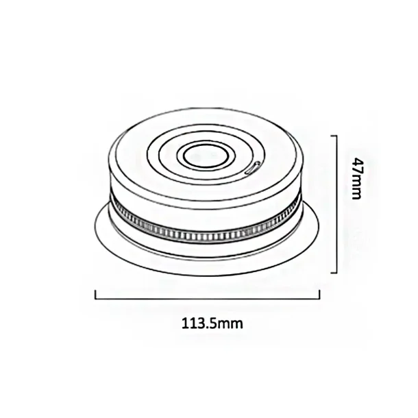 WiFi rgalarm m/ 10 rs batteri