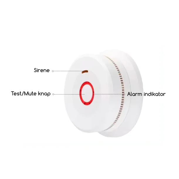 WiFi rgalarm m/ 10 rs batteri