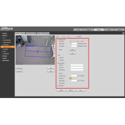 Dahua PTZ kamera m/persontller 4MP DEMO