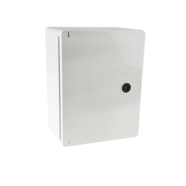 Elskab B250xH330xD150mm ABS-plast IP65 med ngle