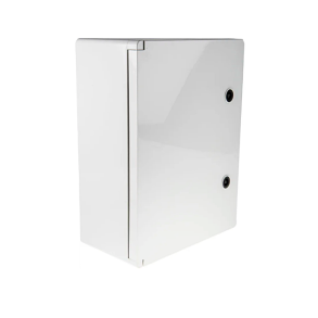 Elskab B300xH400xD165mm ABS-plast IP65 med ngle