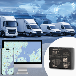 GPS fl�destyring Teltonika FMC130 4G inkl. 12 mdr. abonnement