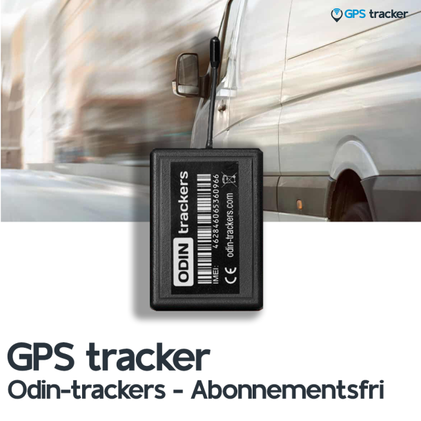 Odin GPS-tracker - Genopladelig abonnementsfri