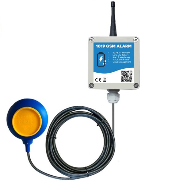 GSM VA-alarm m/10 rs batteri (5G NB-IoT)