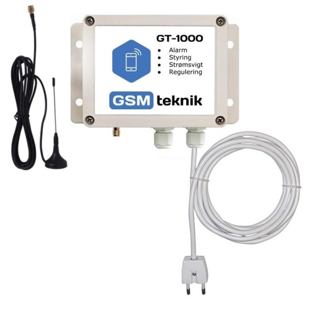 GT1000 GSM styring 230V m/antenne