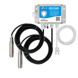 GSM tankmler 2 stk. m/5m tryktransmitter