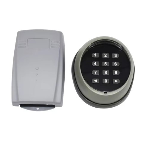 Tr�dl�st tastatur batteridrevet m/2 kanals rel� 433MHz