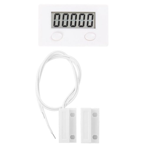 LCD t�ller med magnetkontakt