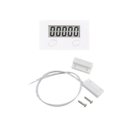 LCD t�ller med magnetkontakt