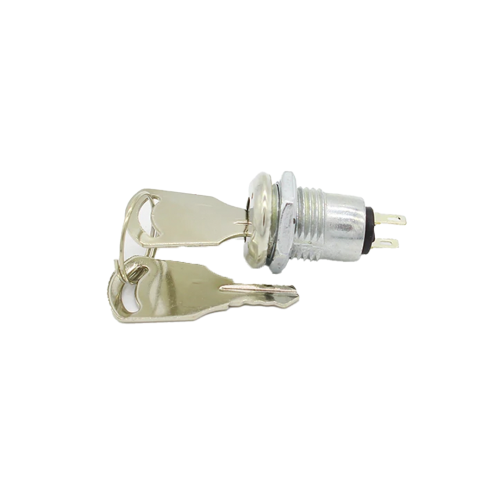 Elektronisk ON/OFF n�glekontakt med l�s