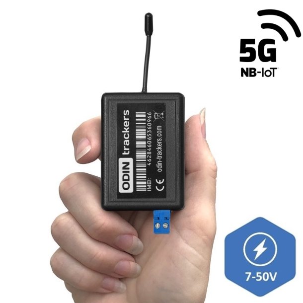 GPS-tracker 7-50V abonnementsfri NB-5G