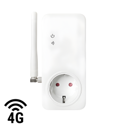 GSM stikkontakt S460 4G m/strmmling