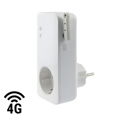 GSM stikkontakt T420 4G m/temperaturfler