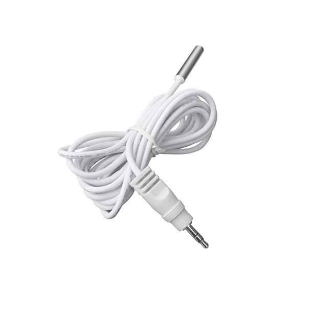 Temperaturfler m/2m kabel hvid udgave til Simpal T2/D210