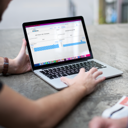 GSM temp- &amp; RH mler m/10 rs batteri (5G NB-IoT)
