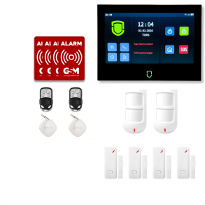 GSM Tyverialarm pakke 100m2