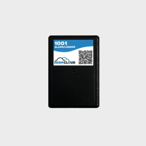 Alarm- og loggerenhed 1001 fra GSM Cloud med QR-kode