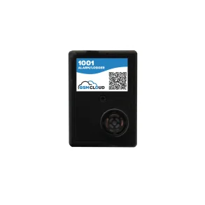 Sort alarm- og logger-enhed fra GSM Cloud med indbygget sirene