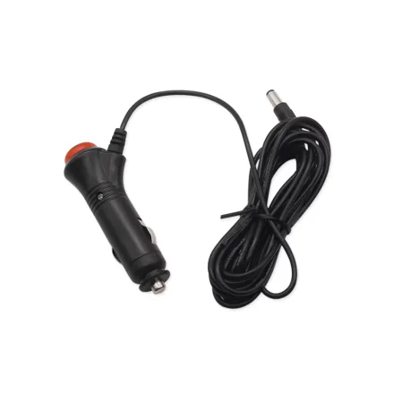 12V/24V cigarett�nderstik med 3 meter kabel til DC-stik