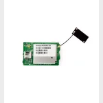 GSM-modul med SIM-kortholder og p�monteret flex antenne