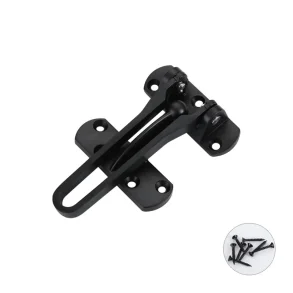 Sort d�rsp�rre i metal set skr�t fra siden