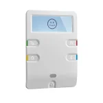 Hvidt Ava Pro alarmkeypad med touch-knapper og display