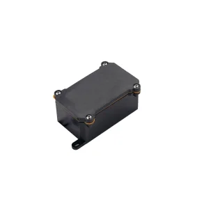 IoT gateway med Bluetooth og NB-IoT, sort kabinet med monteringsbeslag