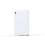 Hvid Bluetooth iBeacon-brik i mini-st�rrelse set skr�t fra siden