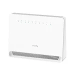Cudy 4G LTE WiFi-router set skr�t forfra med statuslys og ventilationsriller