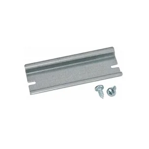 DIN-skinne 80 mm med to skruer